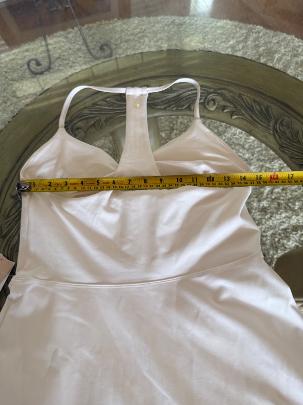 Spiritual Gangster Jet Active Mini Dress Ivory Size Medium NWT Yoga Athleisure - Picture 9 of 13